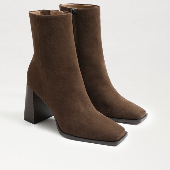 Sam Edelman Ankle Bootie Ivette in Olive Taupe - Picture 1 of 13
